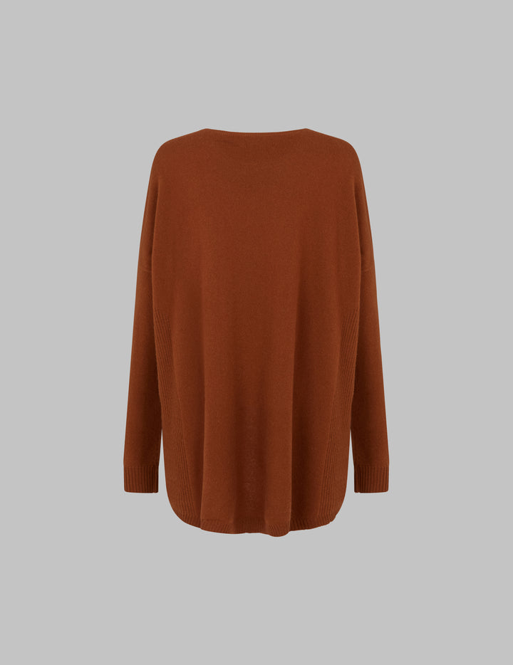 Syrup Oversized Cashmere Crew Neck Sweater