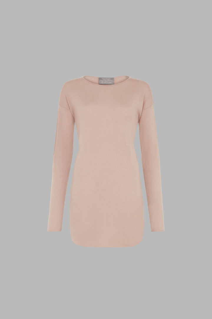 Blush Long Sleeve Cashmere Top