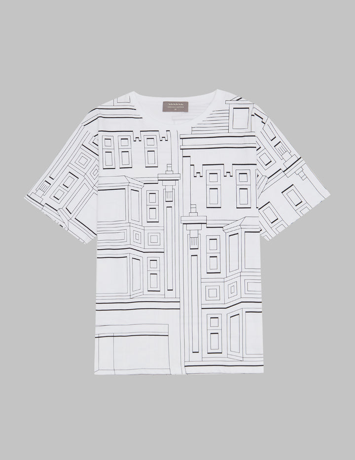 White Cotton House of Varana T-shirt