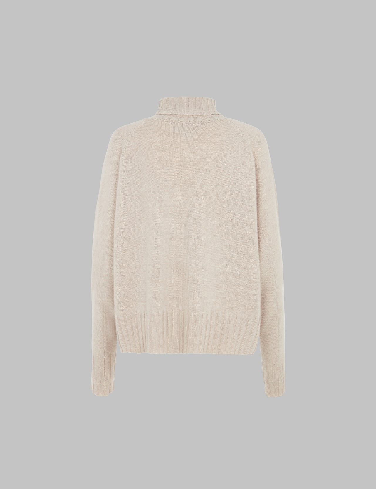  Wheat Roll Neck Cashmere Sweater  