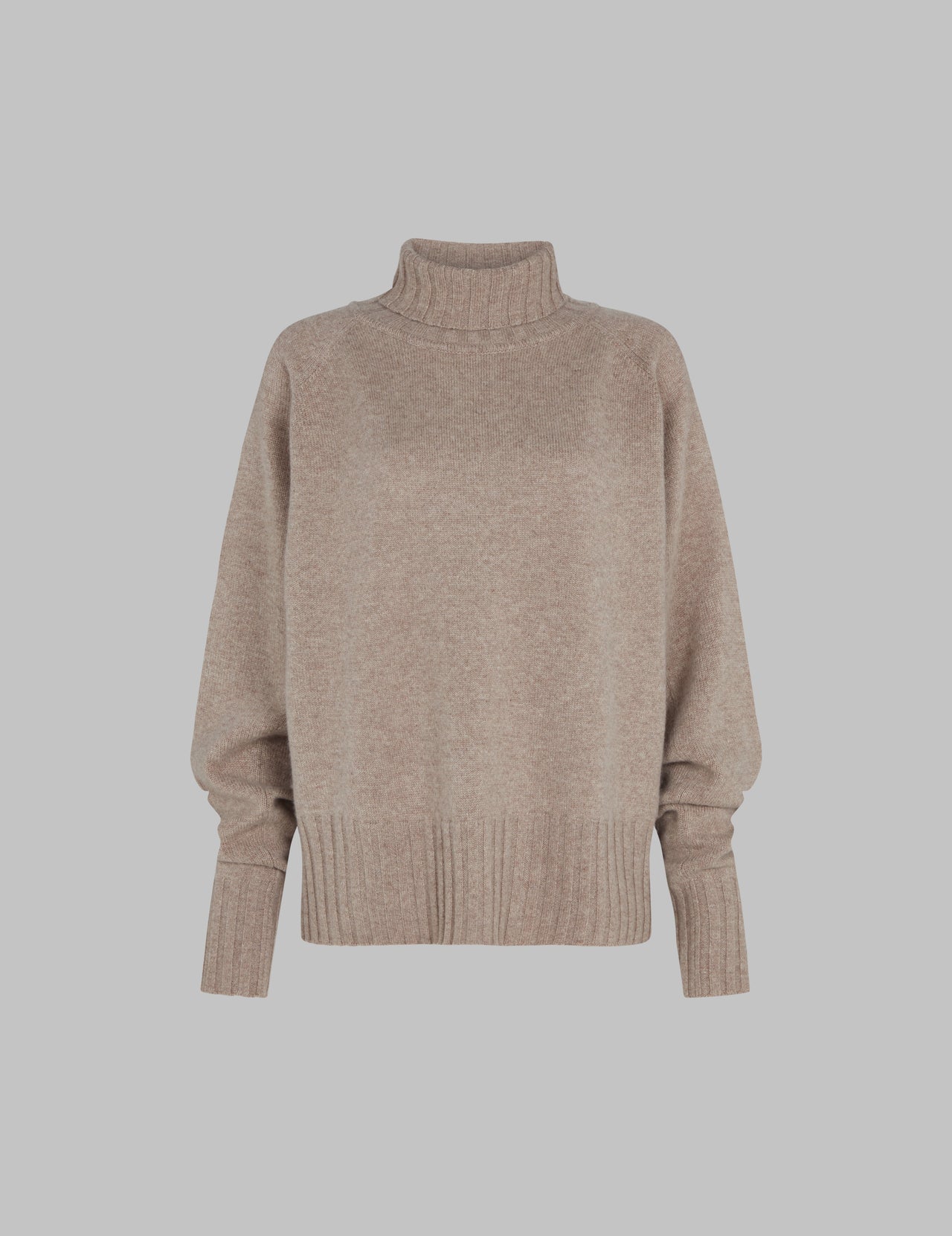 Toast Roll Neck Cashmere Sweater | Varana 