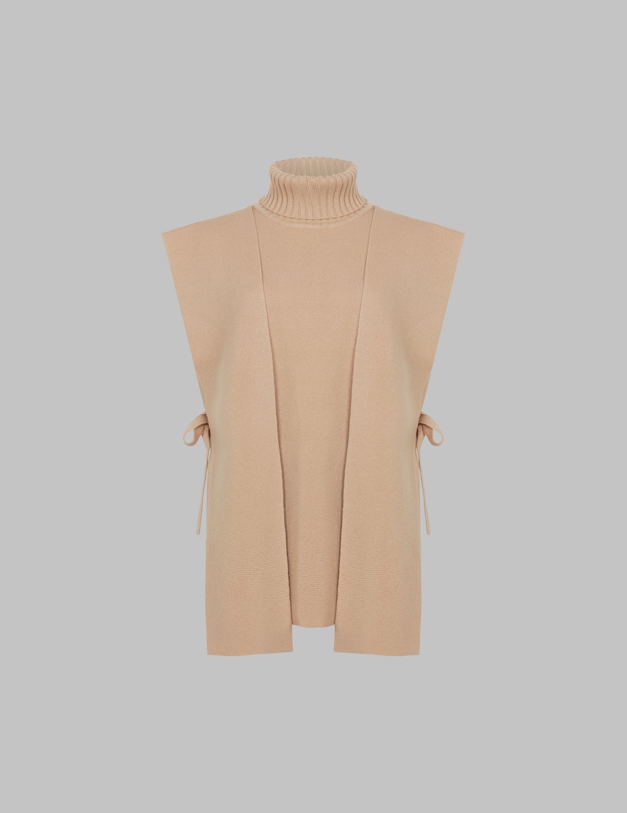  Honey Double Layer Cashmere Vest | Varana 