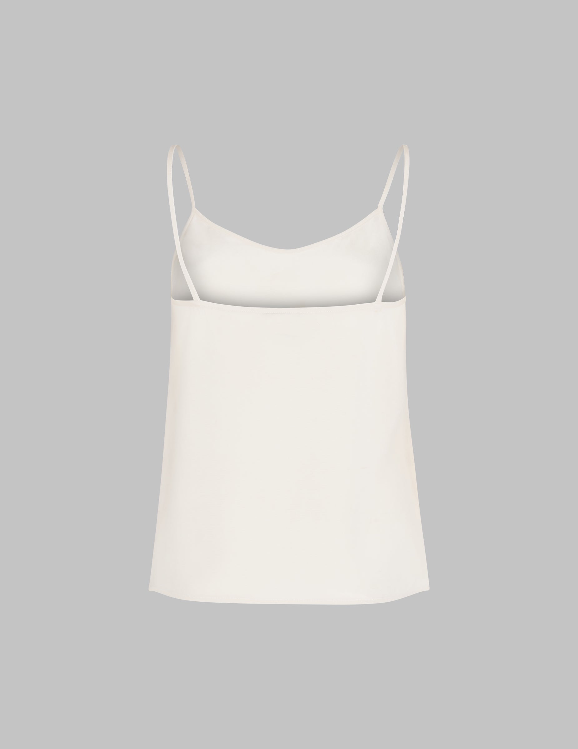 Sustainable White Silk Camisole Top