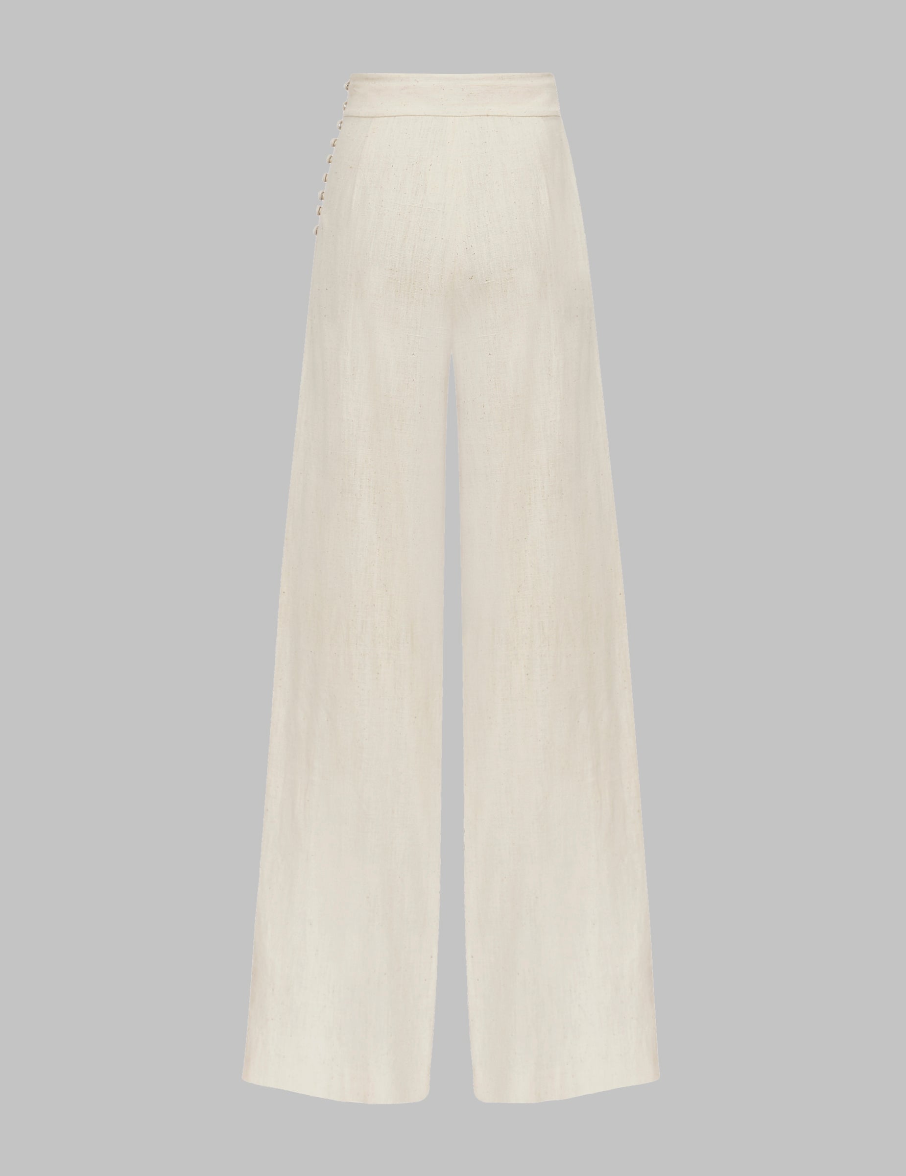 Buy Ted Baker Women Cream Wide Leg Trousers With Pleat Detail Online   806067  The Collective