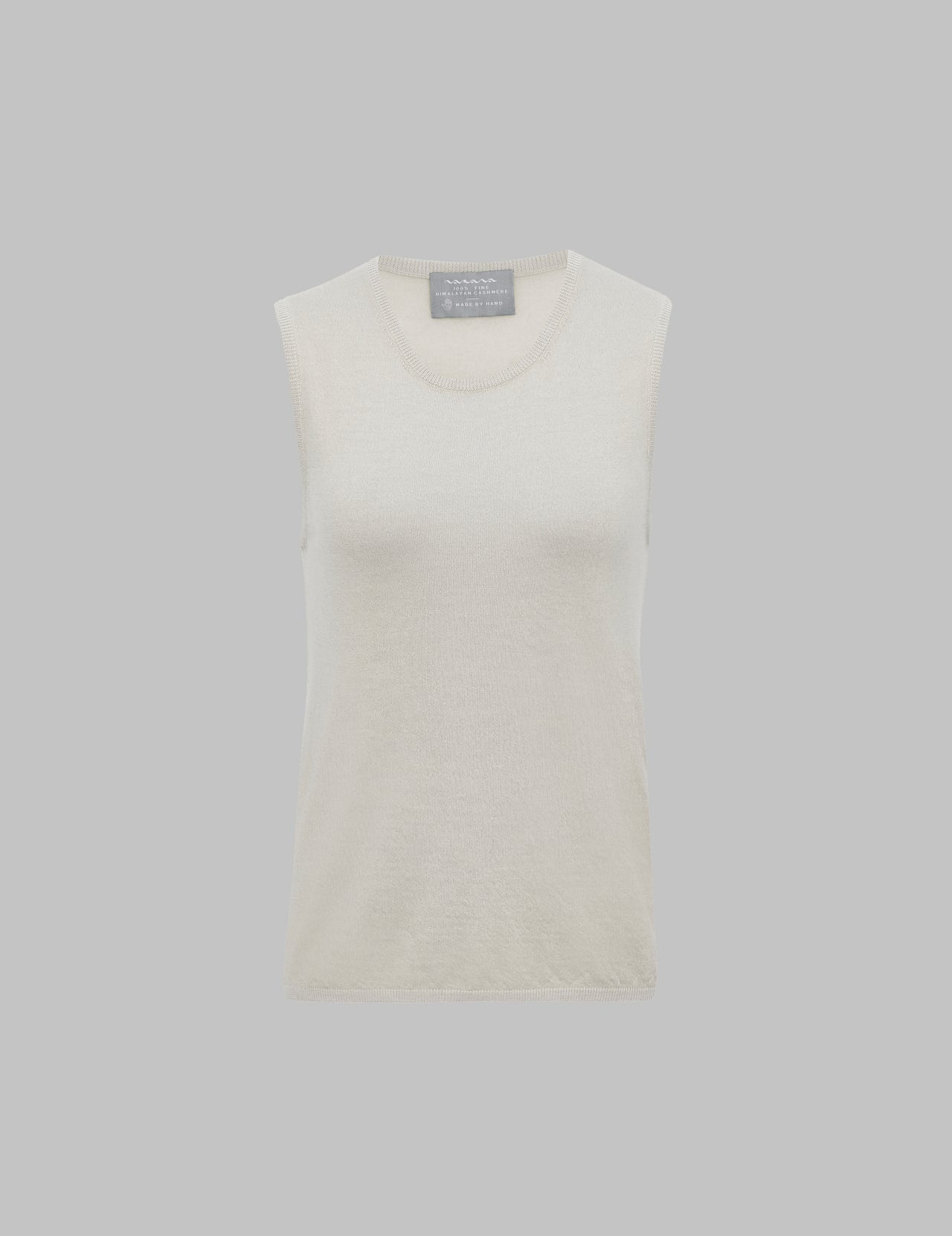  Off White Cashmere Tank Top 